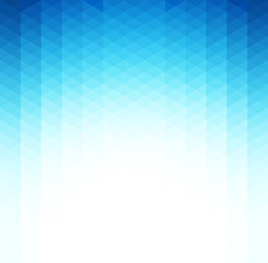 Abstract blue geometric background. Template brochure design