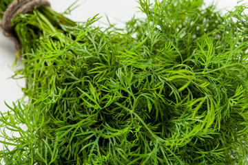 Bunch of a fresh dill