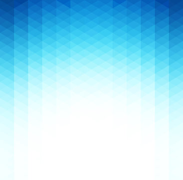 Abstract blue geometric background. Template brochure design