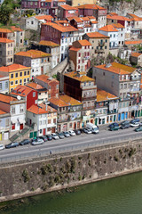 Fototapeta na wymiar City of Porto Houses in Portugal
