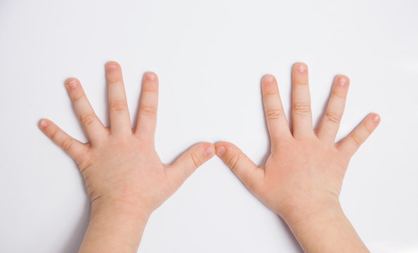 Hands of a child