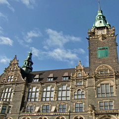 Obraz premium Altes Rathaus in WUPPERTAL-Elberfeld