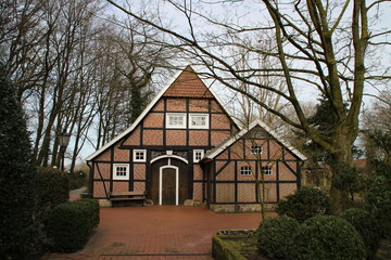 Ein altes Fachwerkhaus
