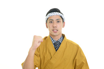ガッツポーズの料理人