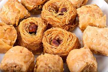 Eastern dessert baklawa