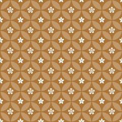 Fototapeta premium Intricate colorful vector pattern of flowers