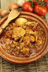 poulet basquaise