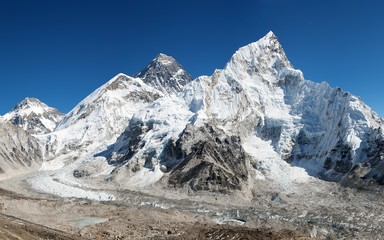 Obraz premium panoramiczny widok na Mount Everest