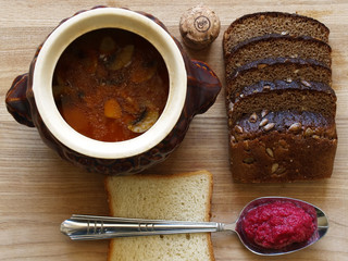 Чанахи в горшочке