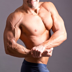 muscular man