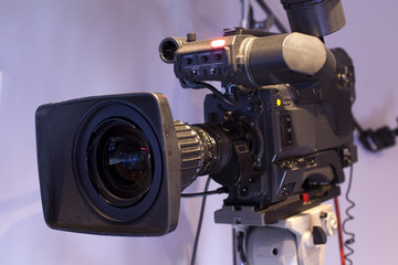 camera, TV broadcast 
