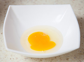 Eggs in a bowl