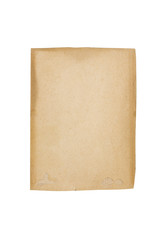Naklejka premium old vintage brown cardboard for backgrounds