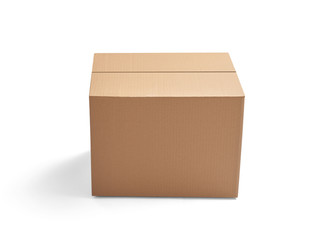 box package delivery cardboard carton