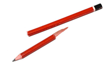 Zerbrochener Bleistift