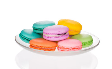 various macaron cakes