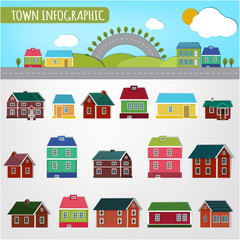 town infographics