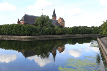 Fototapeta premium Dominsel in Königsberg (2)