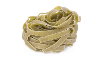 Dry tagliatelle nest.