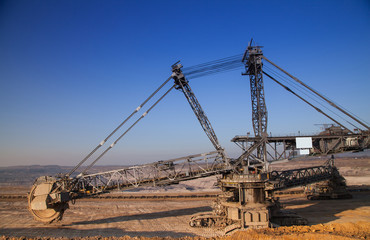 Tagebau Schaufelbagger