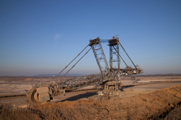 Tagebau Schaufelbagger