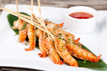 grilled shrimp