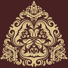 Damask  Pattern. Orient Ornament