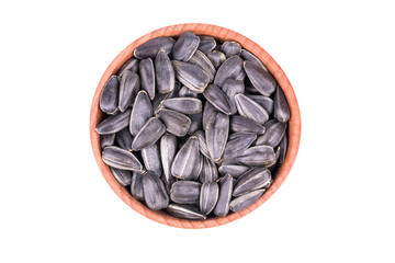 Sunflower seeds in a bowl