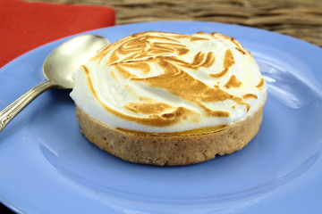 tartelette au citron meringuée