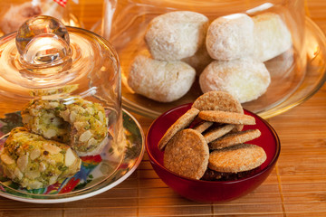 italian cookies - Italienische Kekse und Nüsse