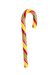 Colorful candy christmas sticks