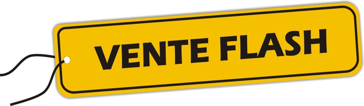 bouton vente flash