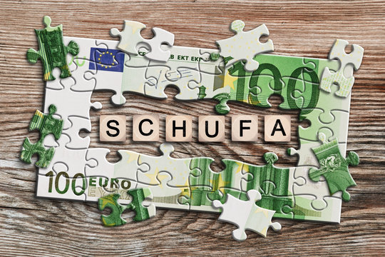 Geldscheinpuzzle - Schufa