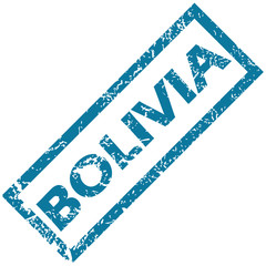 Bolivia rubber stamp