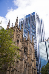 Obraz na płótnie Canvas St. Andrew cathedral in Sydney