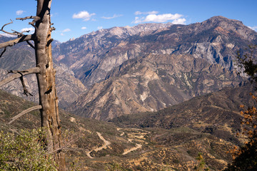 King's Canyon California Sierra Nevada Range Outdoors