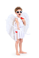 singing cupid kid