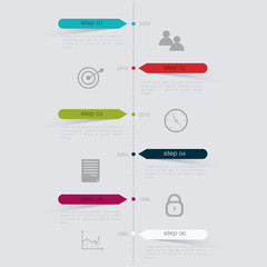 Timeline Infographic Design Templates.