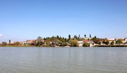 Golyazi Village and Uluabat Lake in Bursa, Turkey