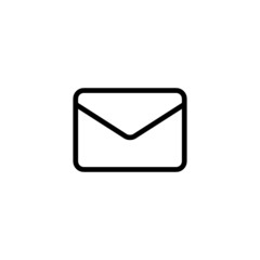 Email Trendy Thin Line Icon