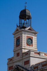 Obraz premium Building Puerta del Sol in Madrid, Spain