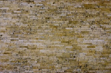 Stone wall with abstract pattern