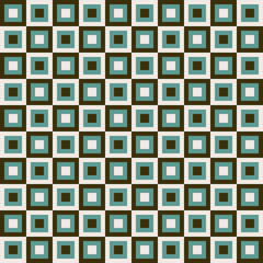 Seamless geometric pattern with squares