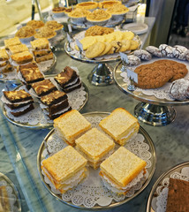 Different types of hand-made bisquits