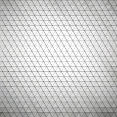 Gray geometric background, abstract triangle pattern vector