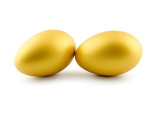Eggs Isolated on White Background