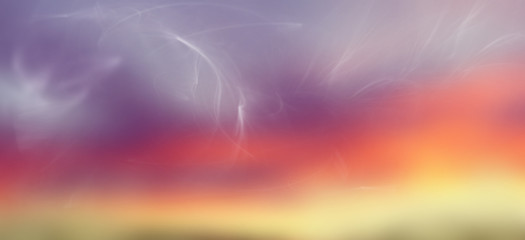 Abstract purple, pink and yellow background