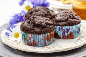 Chocolate muffins