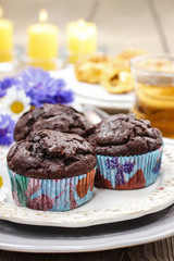 Chocolate muffins