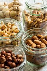 Selection of dried fruits